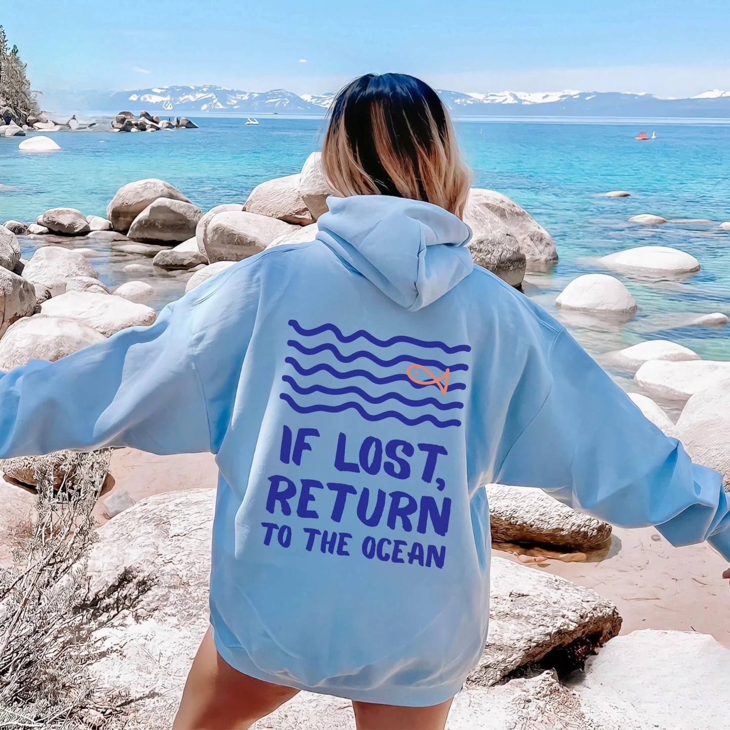 Ocean Doodle Hoodie
