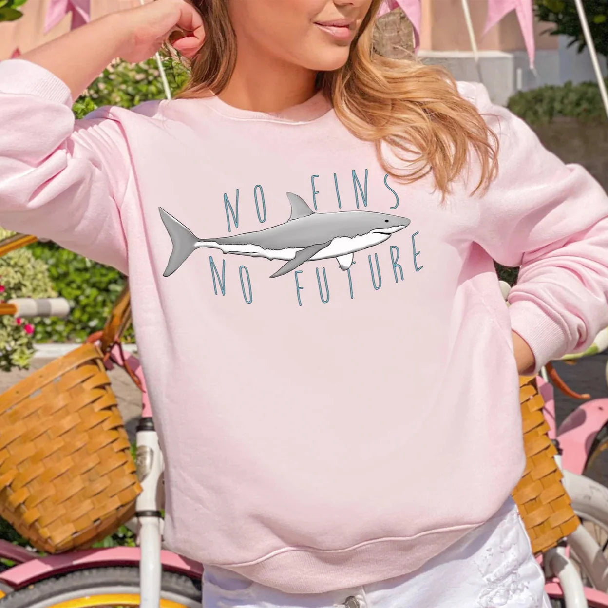 No Fins No Future Sweater