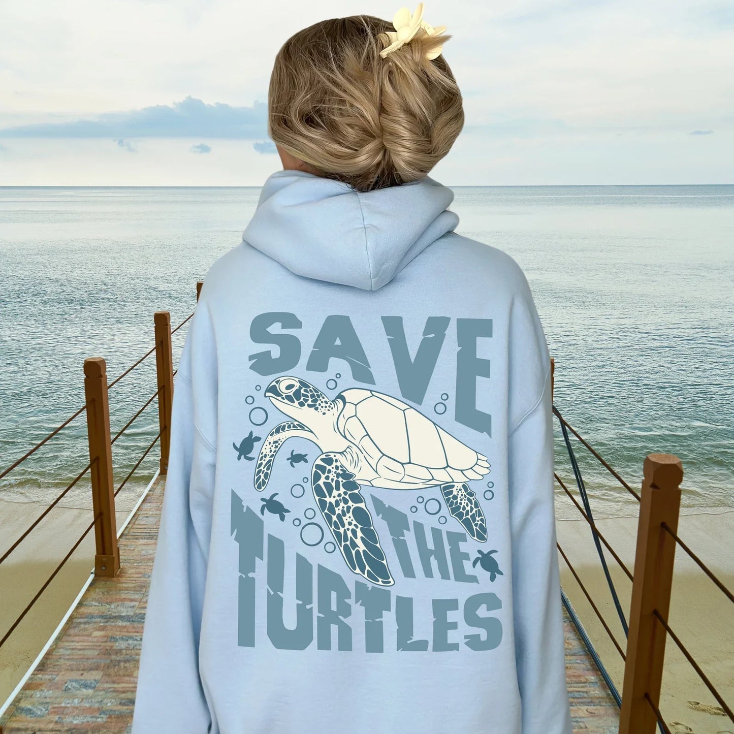 Save The Turtles Hoodie V7