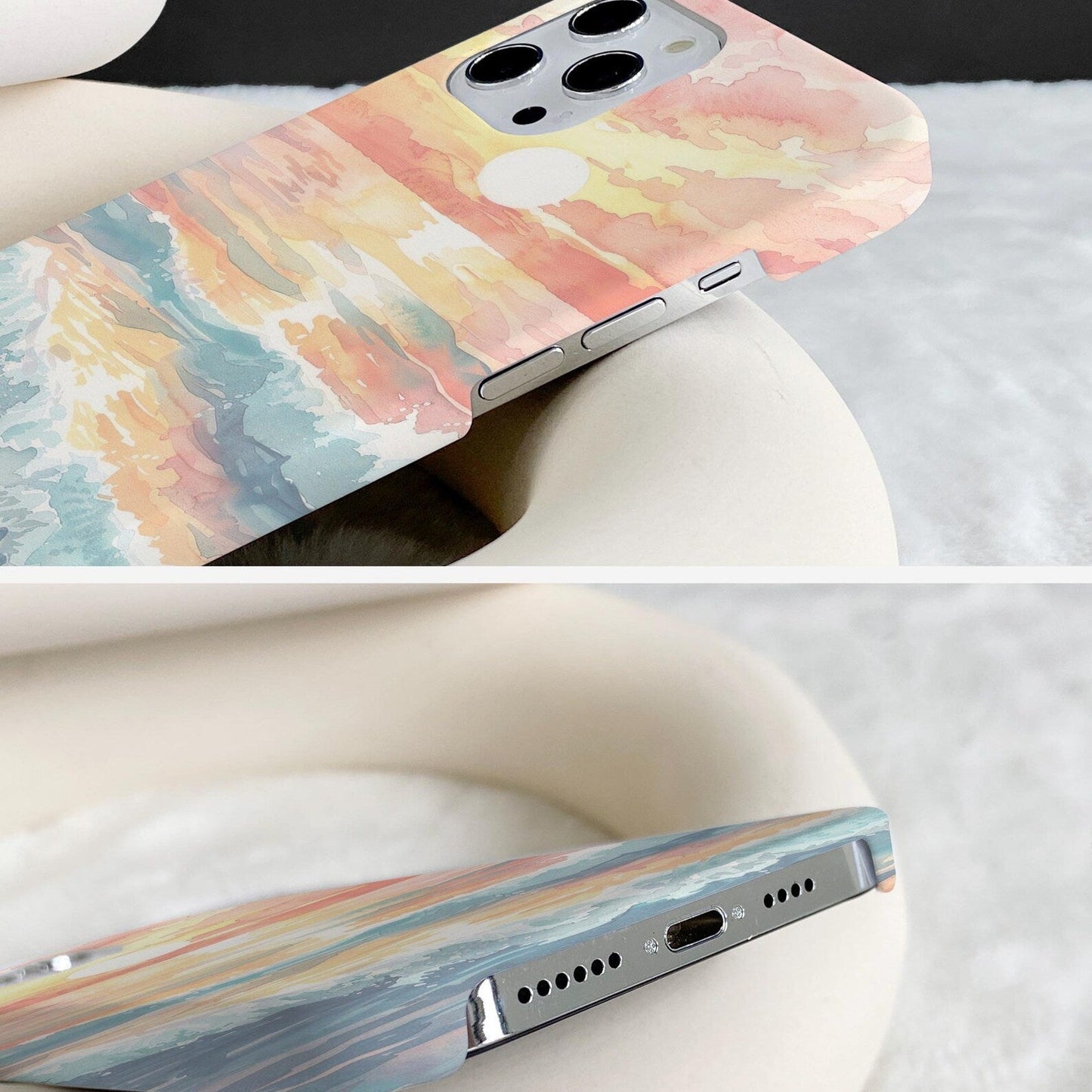 Sunset Of Waves Case
