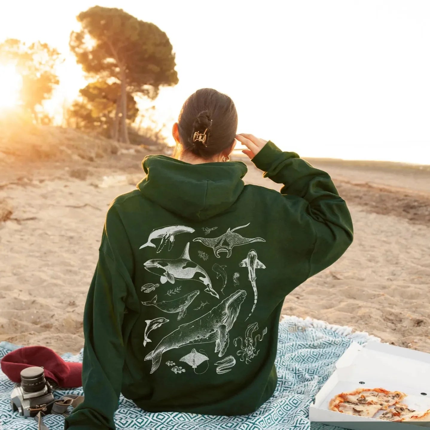 Underwater Sea Animal Hoodie