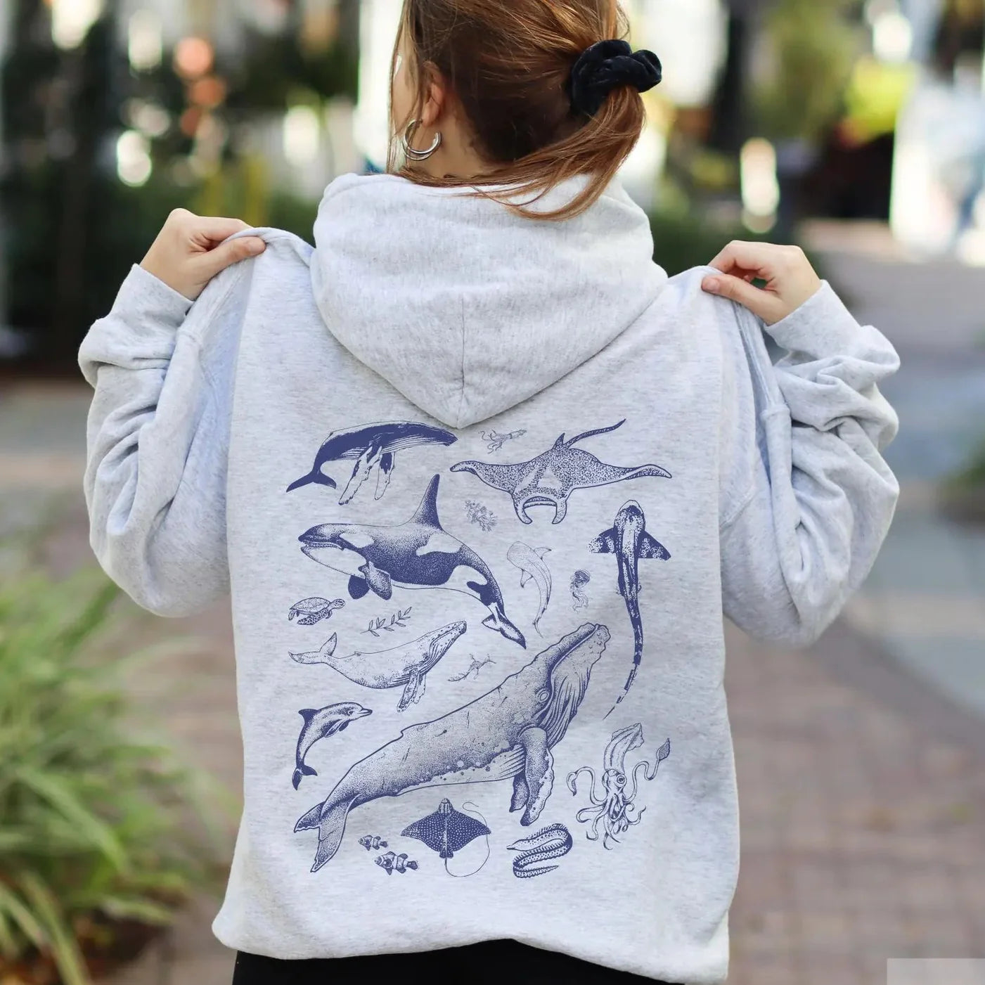 Underwater Sea Animal Hoodie