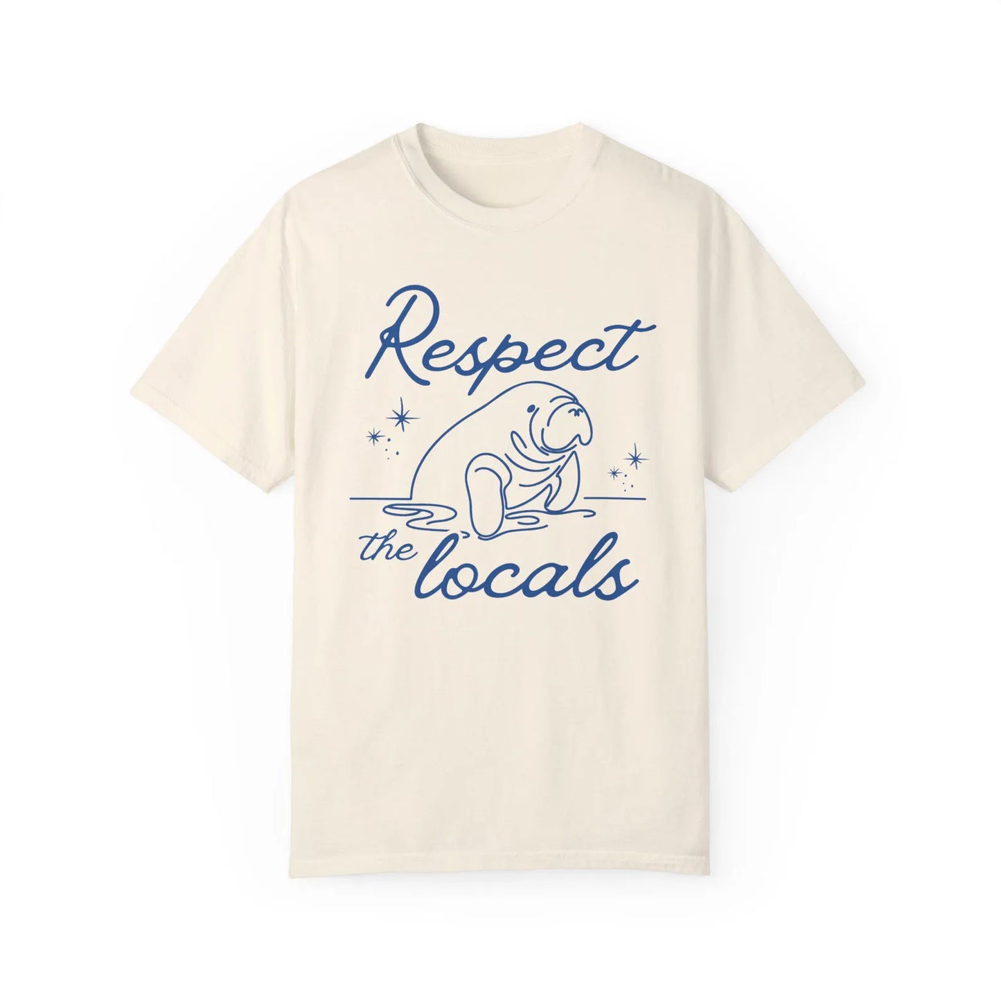 Manatee Respect the Locals Tee V4