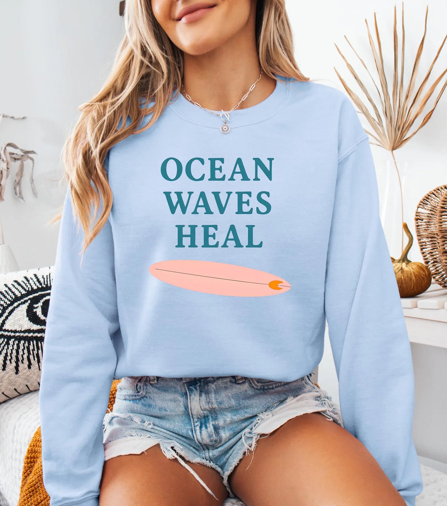 Ocean Waves Sweater