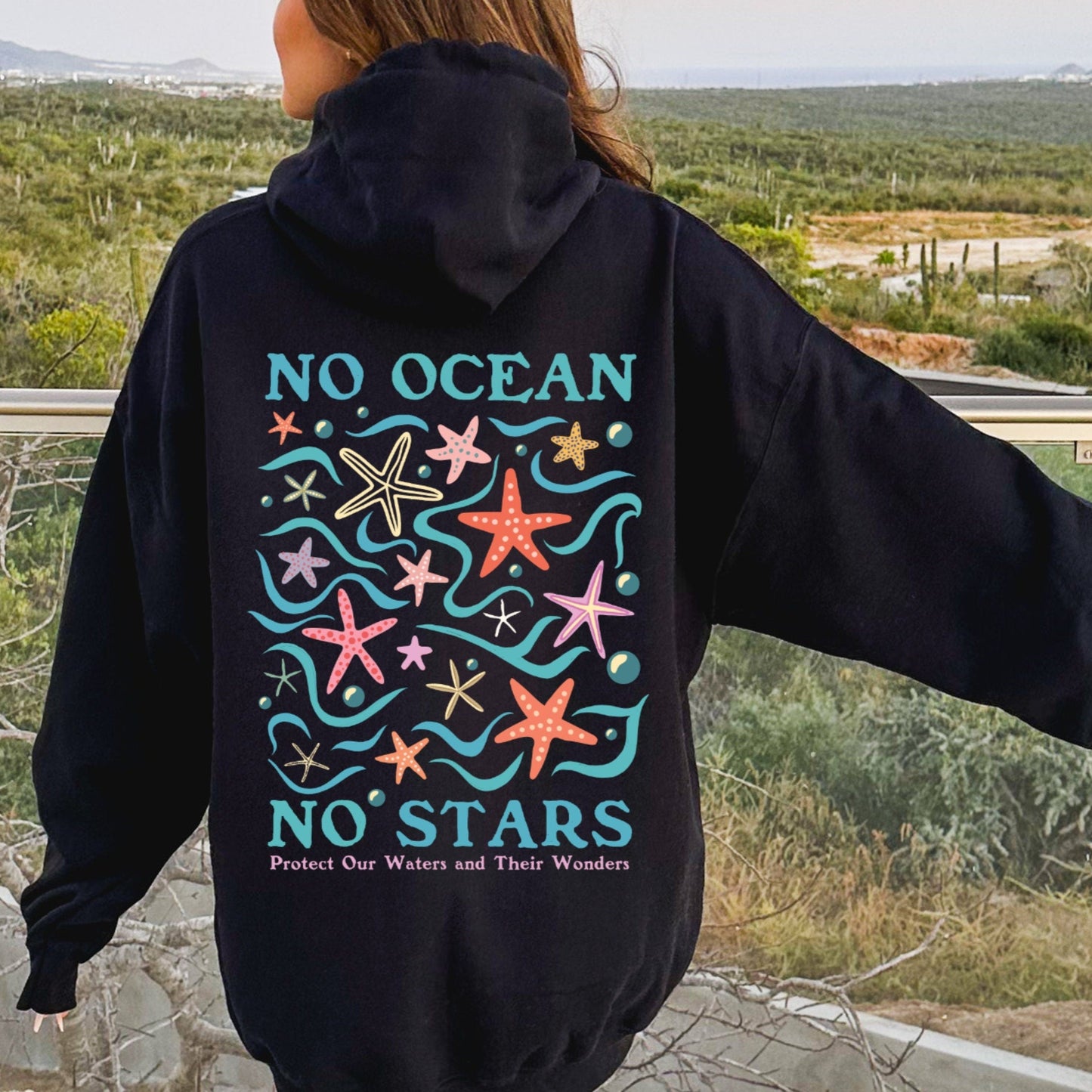 No Ocean No Stars Hoodie
