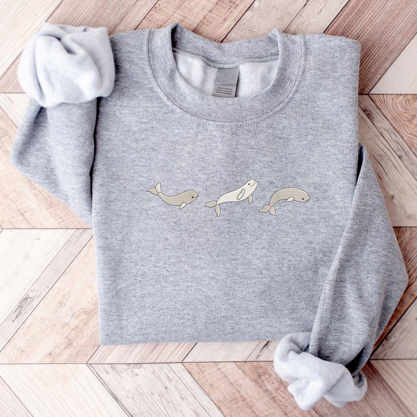 Beluga Whale Sweater