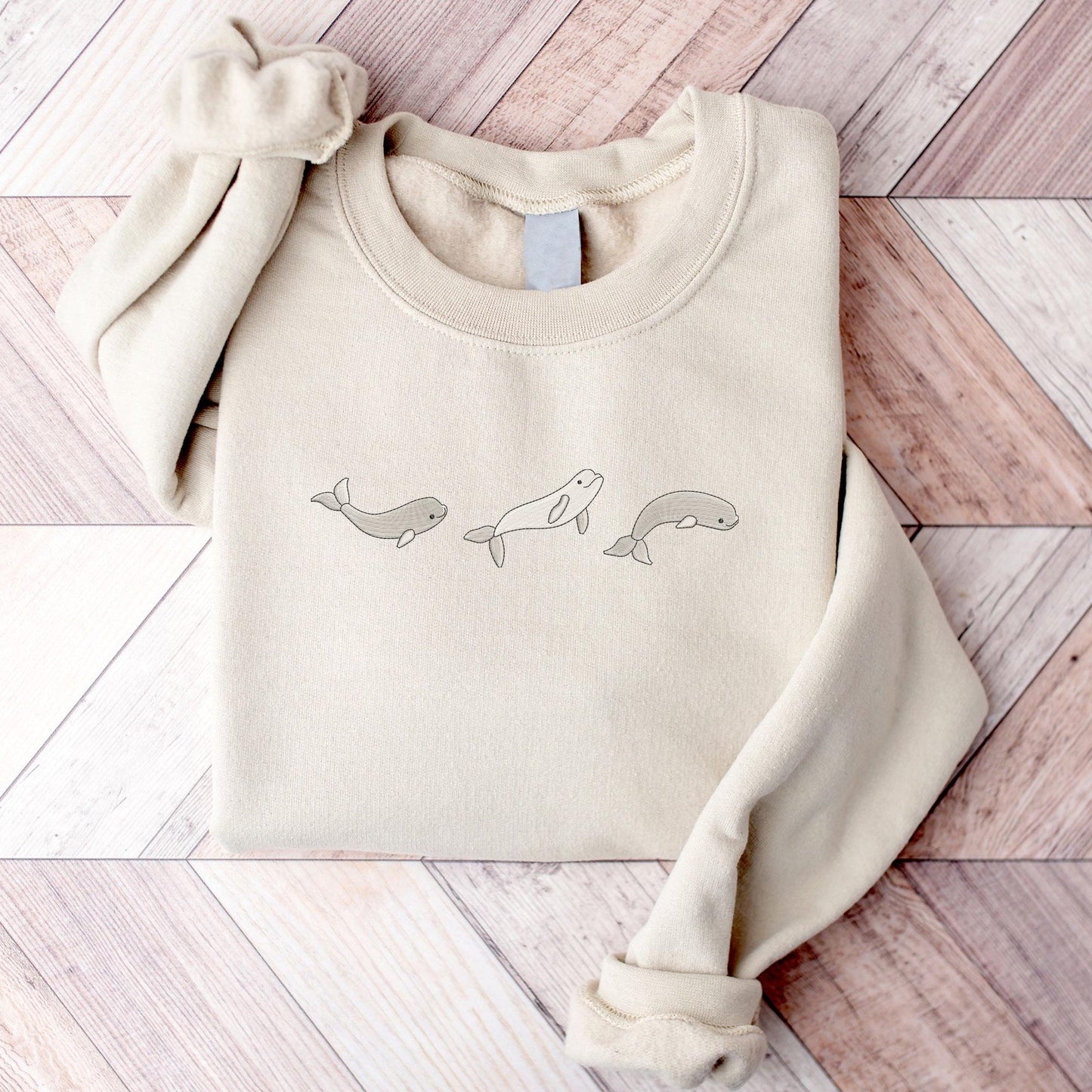 Beluga Whale Sweater