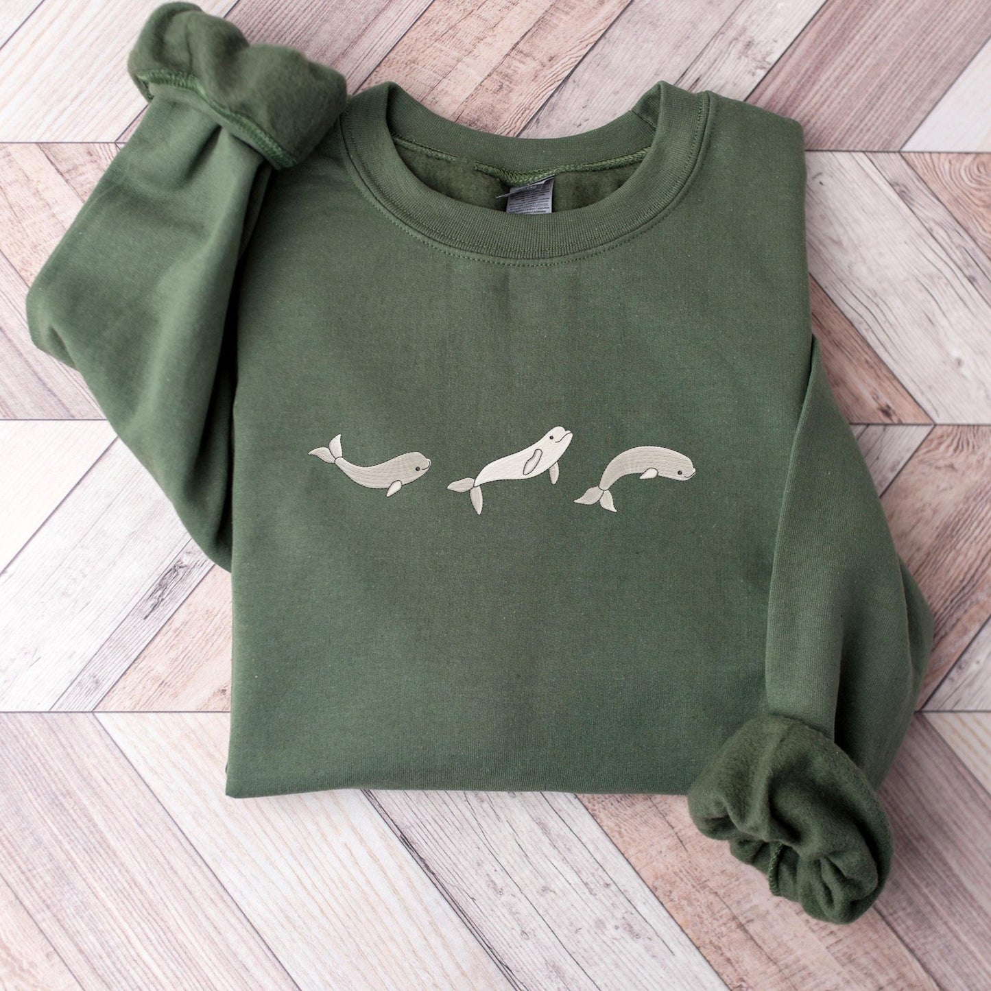 Beluga Whale Sweater