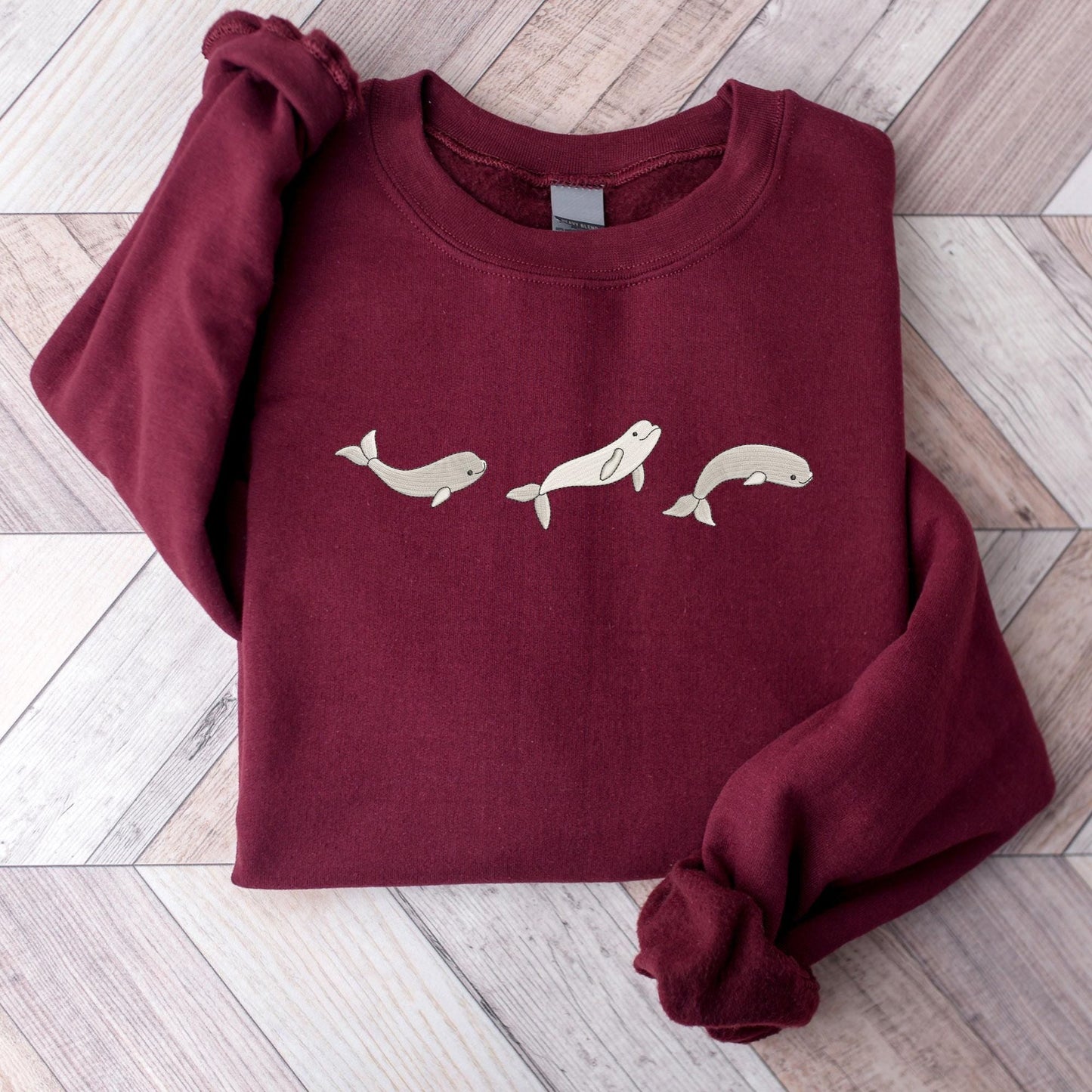 Beluga Whale Sweater