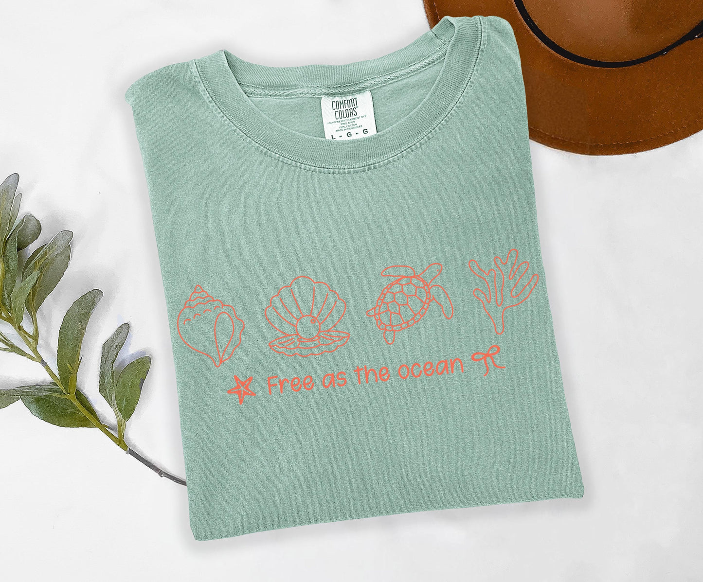 Free As The Ocean Tee
