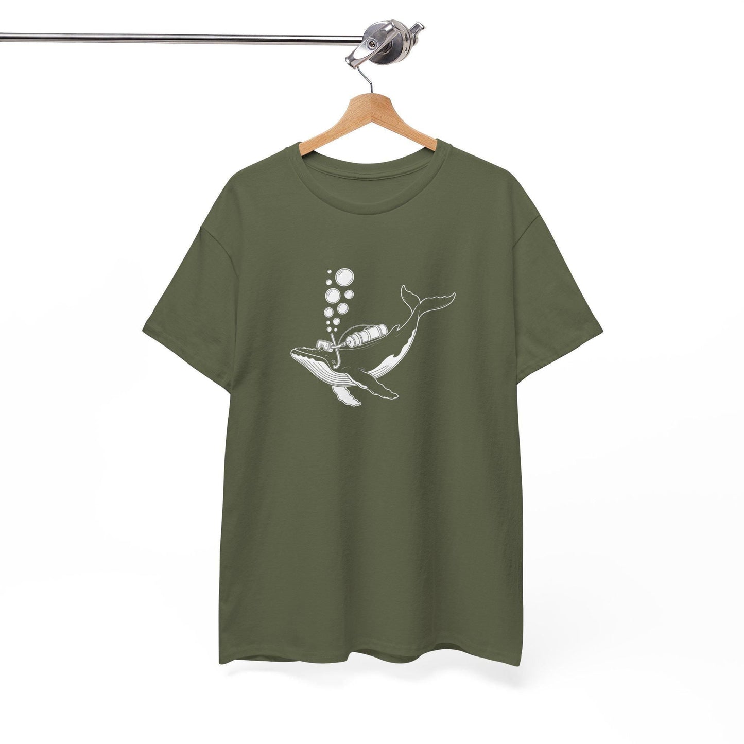 Blue Whale Diving T-Shirt