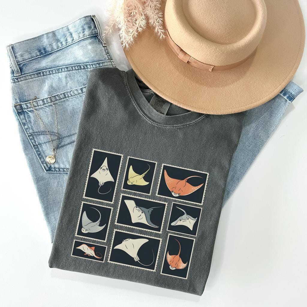 Mantaray Retro T-Shirt
