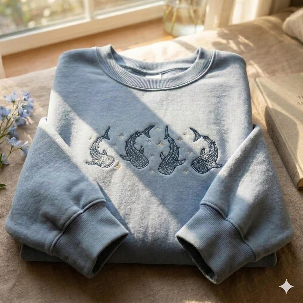 Whale Shark Sweatshirt V4