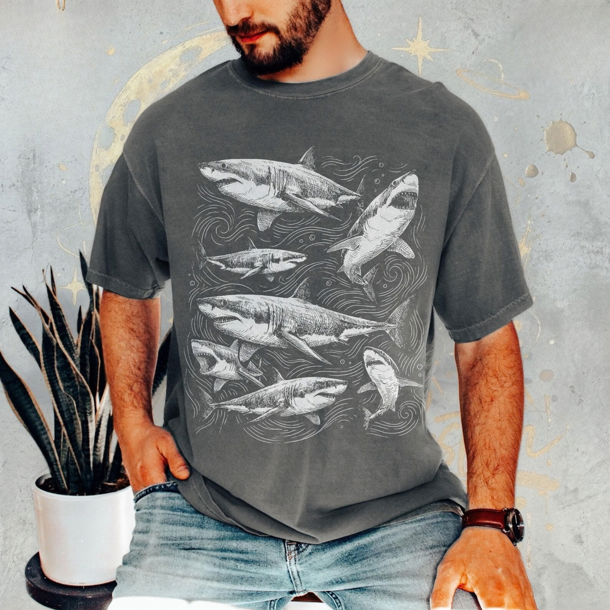 Shark 90s Vintage Tee