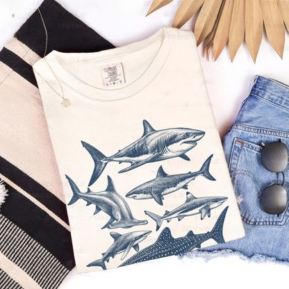 Vintage Shark Species Shirt V1