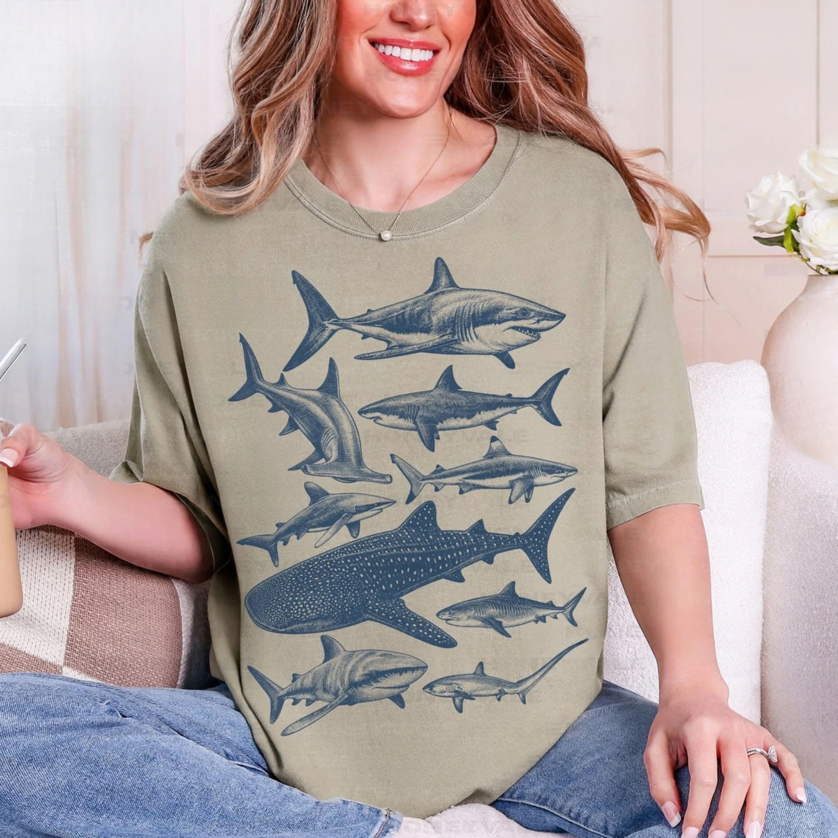 Vintage Shark Species Shirt V1