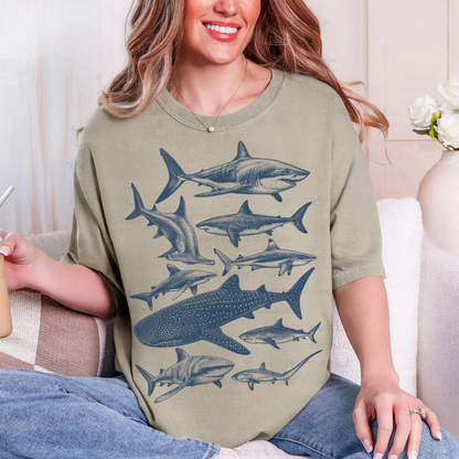 Vintage Shark Species Shirt V1