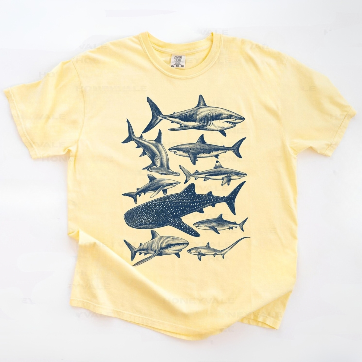 Vintage Shark Species Shirt V1