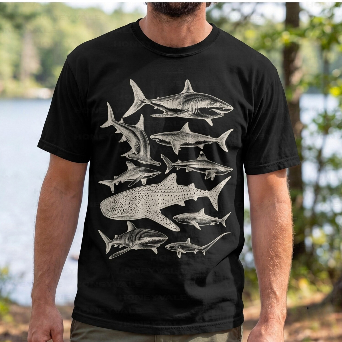 Vintage Shark Species Shirt V1