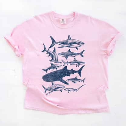 Vintage Shark Species Shirt V1