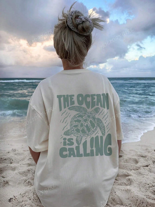 The Ocean Is Calling Tee V2
