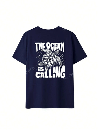 The Ocean Is Calling Tee V2