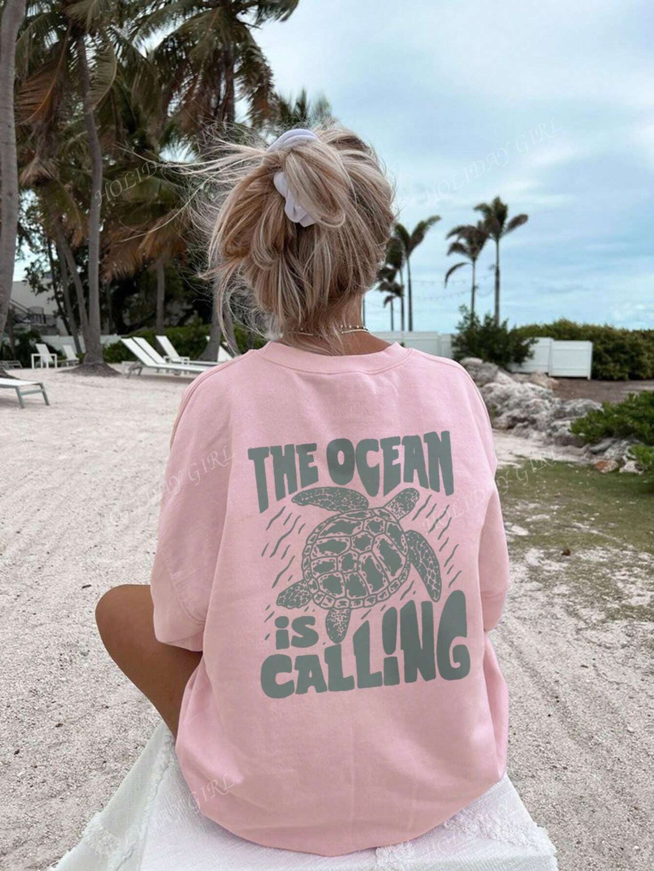 The Ocean Is Calling Tee V2