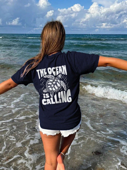 The Ocean Is Calling Tee V2
