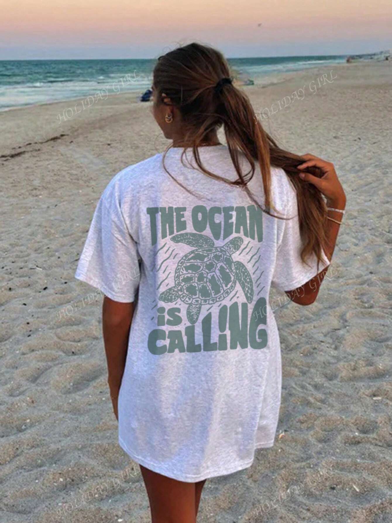 The Ocean Is Calling Tee V2