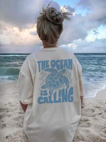 The Ocean Is Calling Tee V2