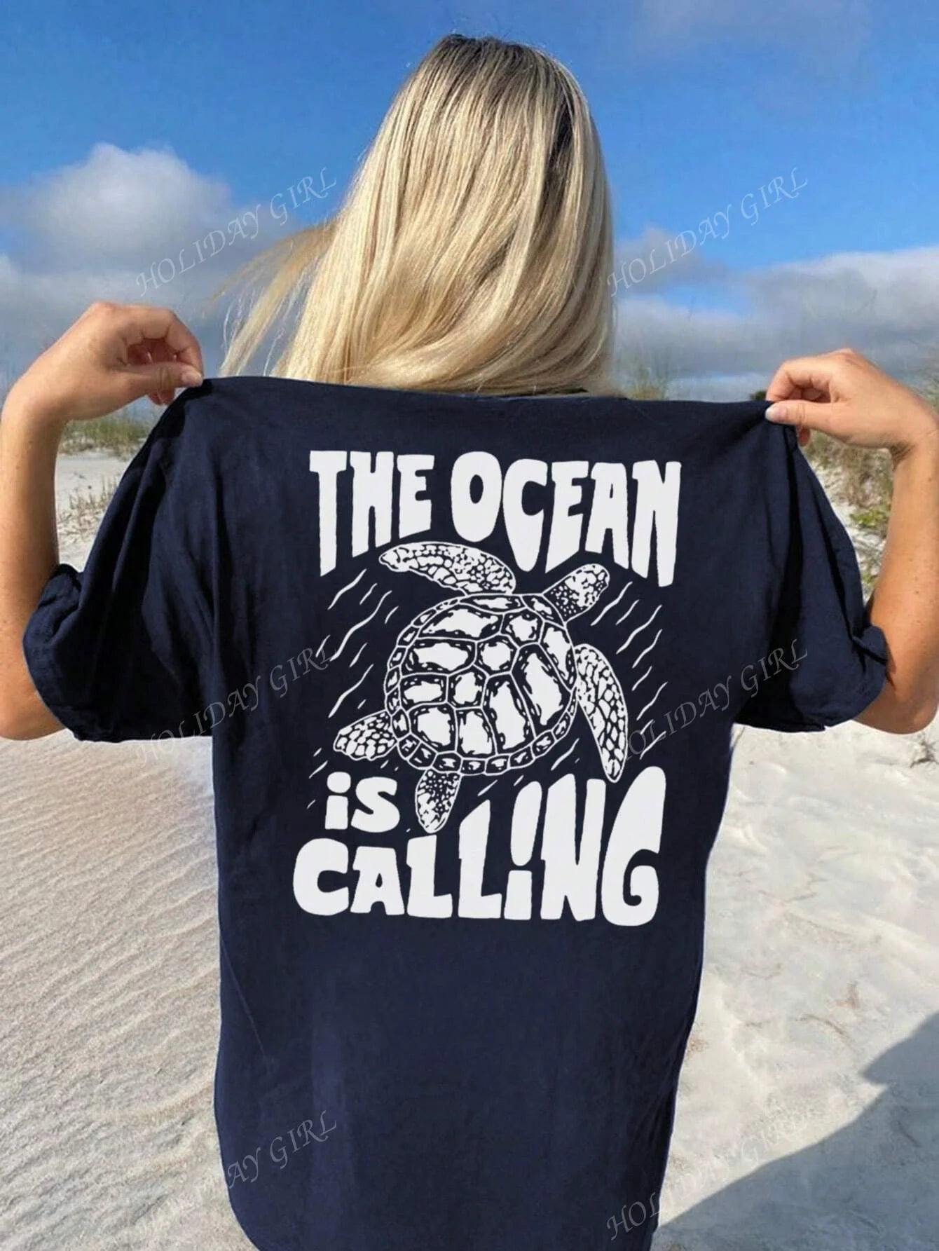 The Ocean Is Calling Tee V2
