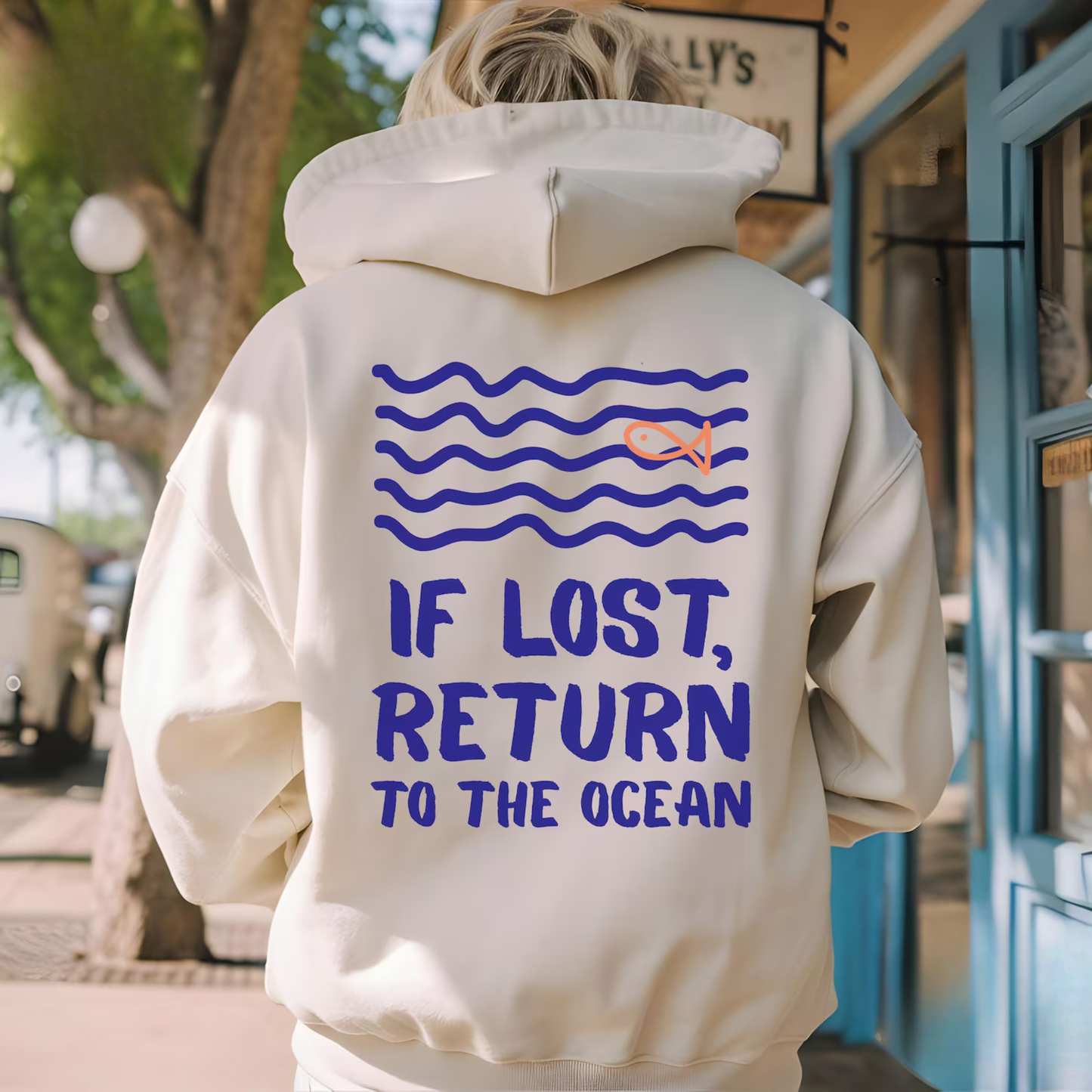 Ocean Doodle Hoodie