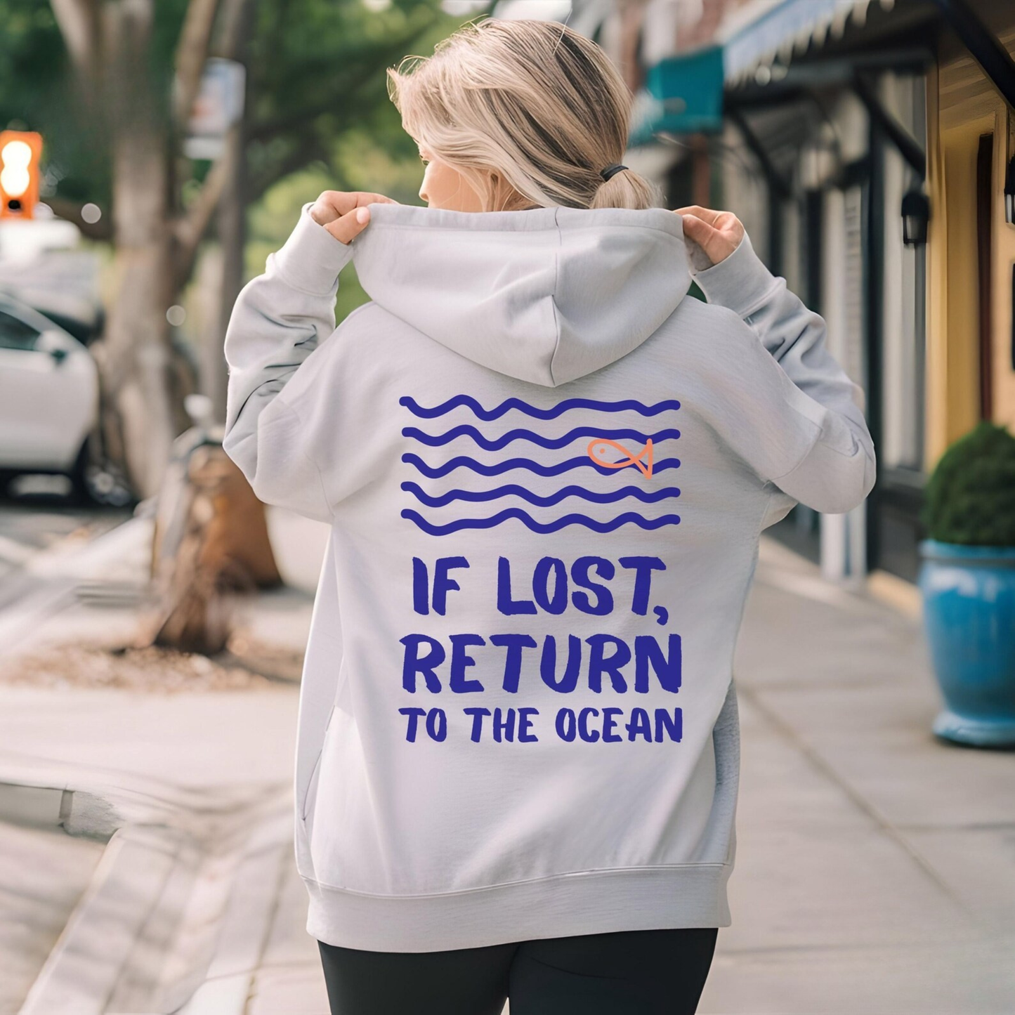 Ocean Doodle Hoodie