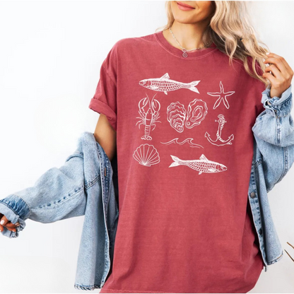 Fish Ocean Tee V2