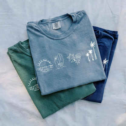 Surfer Ocean Tee