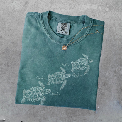 Vintage Turtle Tee V2