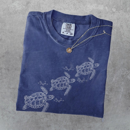Vintage Turtle Tee V2