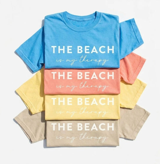 The Beach Is My Therapy Tee