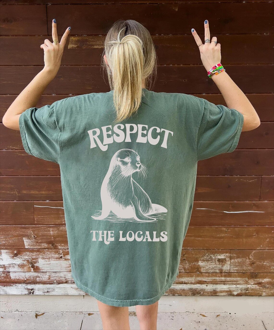 Respect The Locals Seal T-Shirt