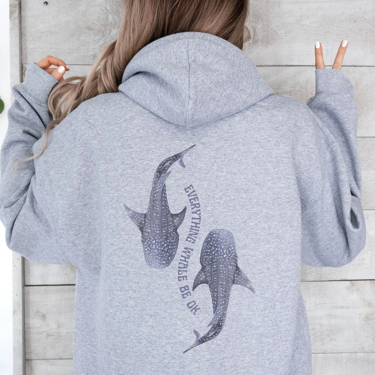 Whale Shark Hoodie V5 – Blue Ocean Project AU