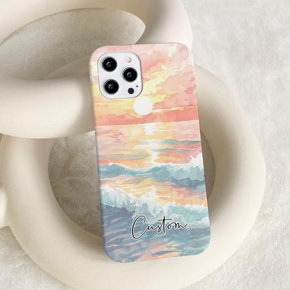 Sunset Of Waves Case