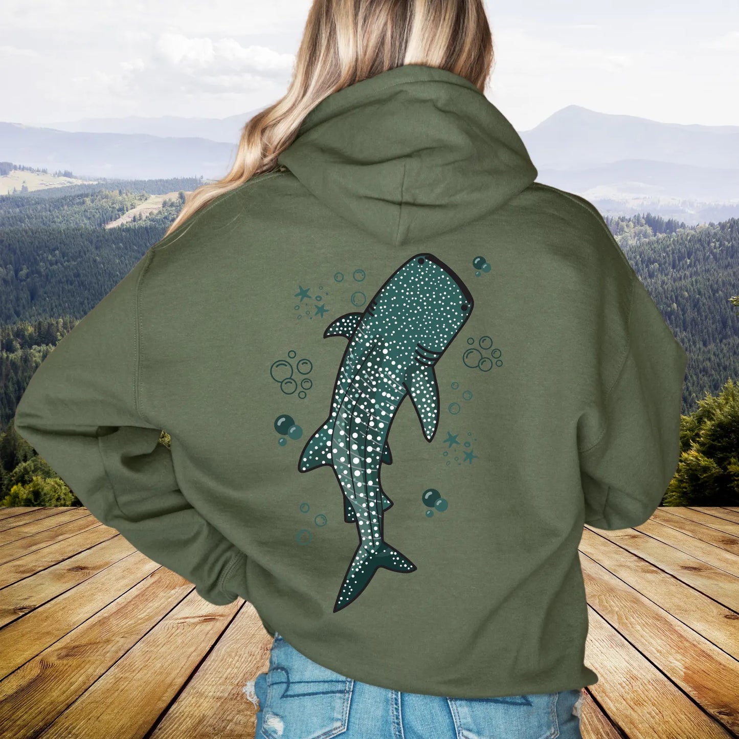 Whale Shark Hoodie New V5