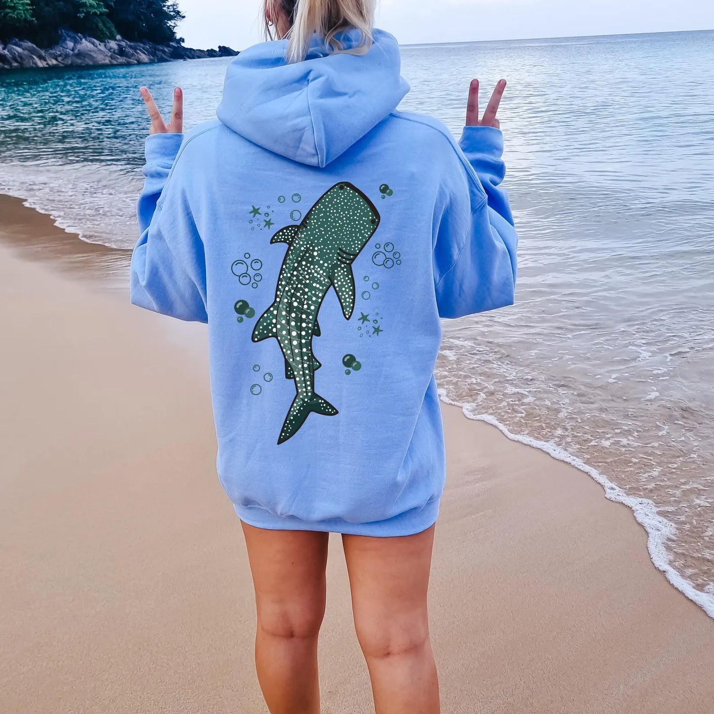Whale Shark Hoodie New V5