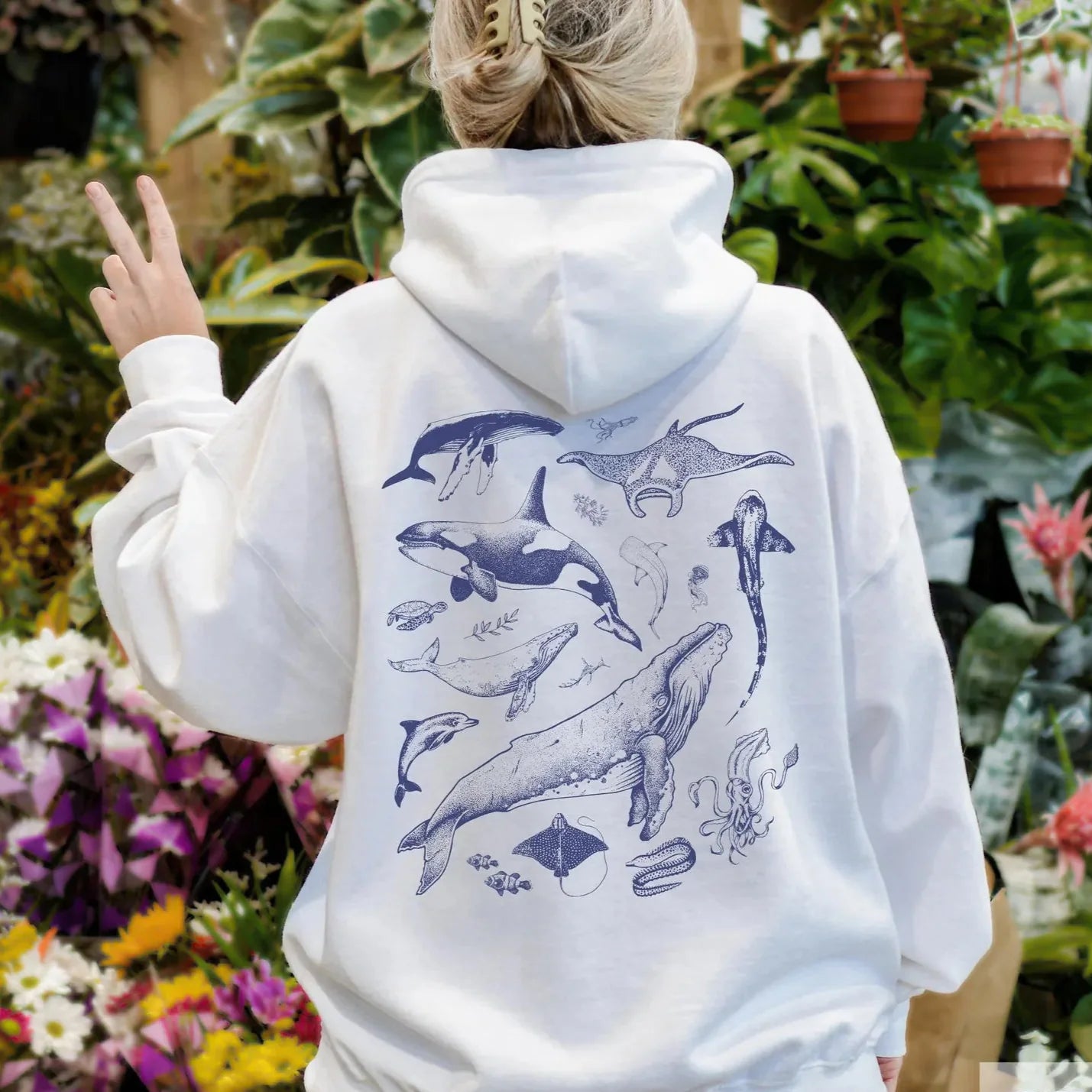Underwater Sea Animal Hoodie