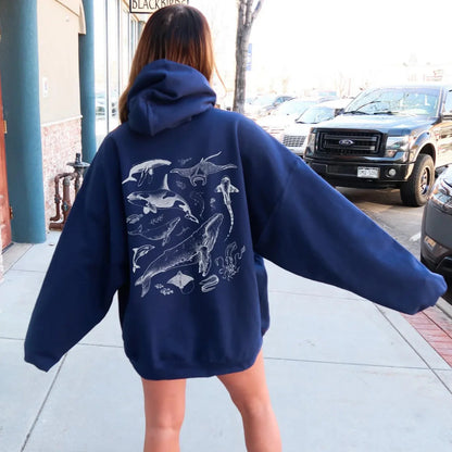 Underwater Sea Animal Hoodie