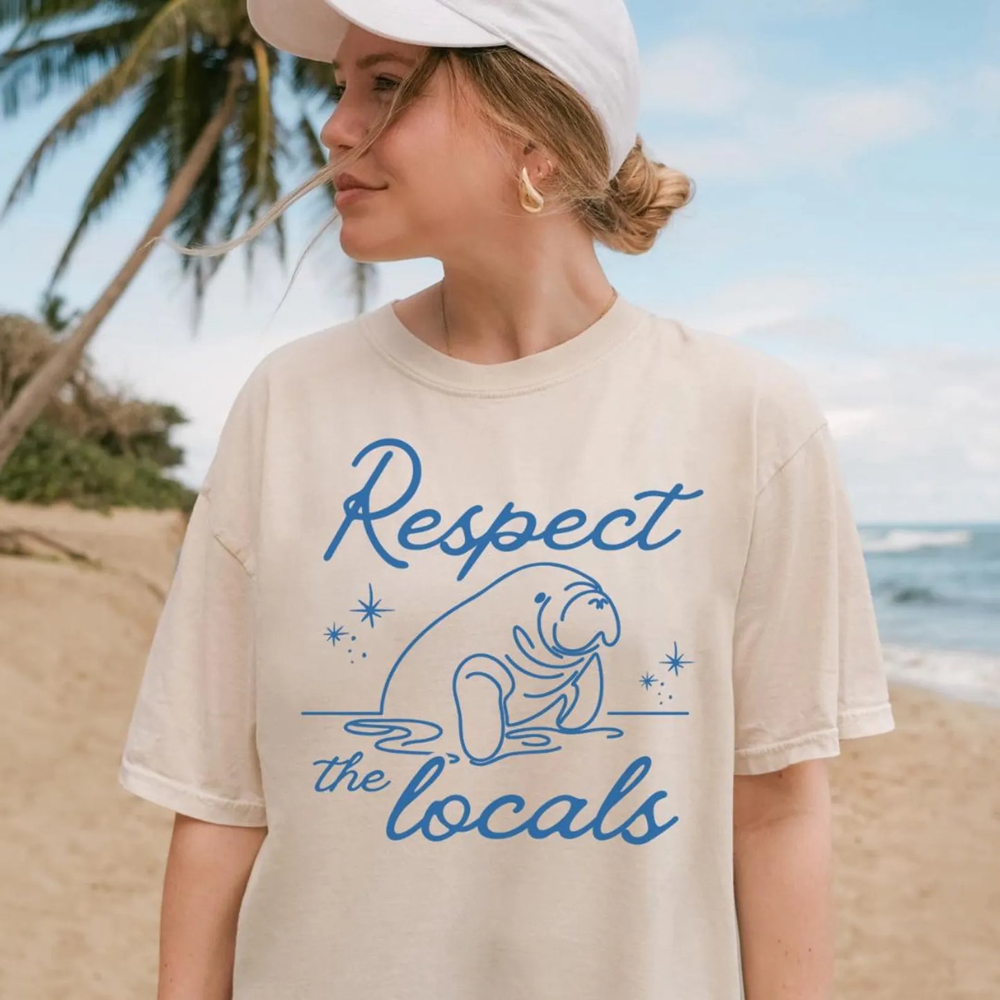 Manatee Respect The Locals Tee