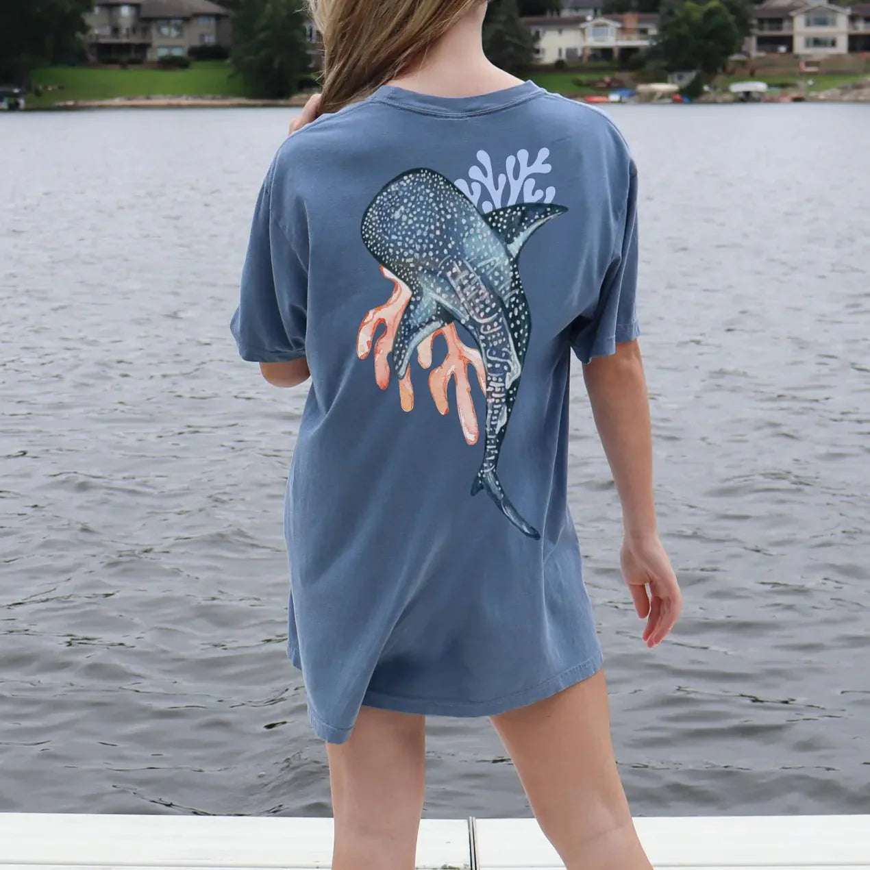 Whale Ocean Tee V2