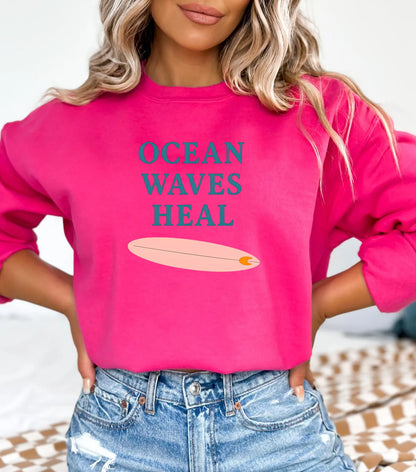 Ocean Waves Sweater
