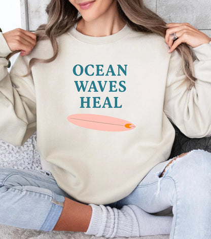 Ocean Waves Sweater