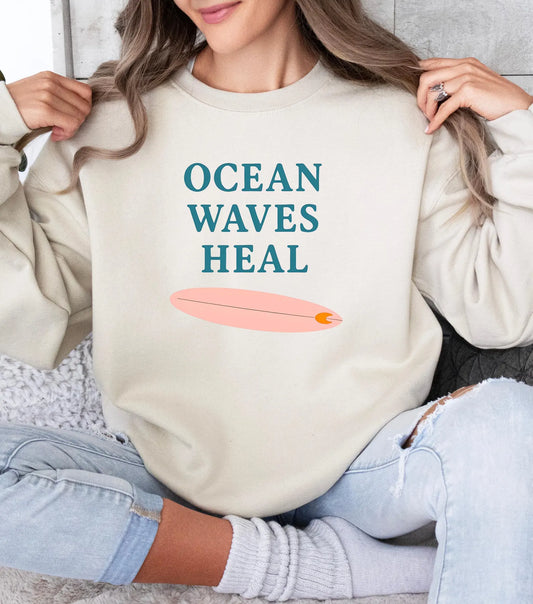 Ocean Waves Sweater